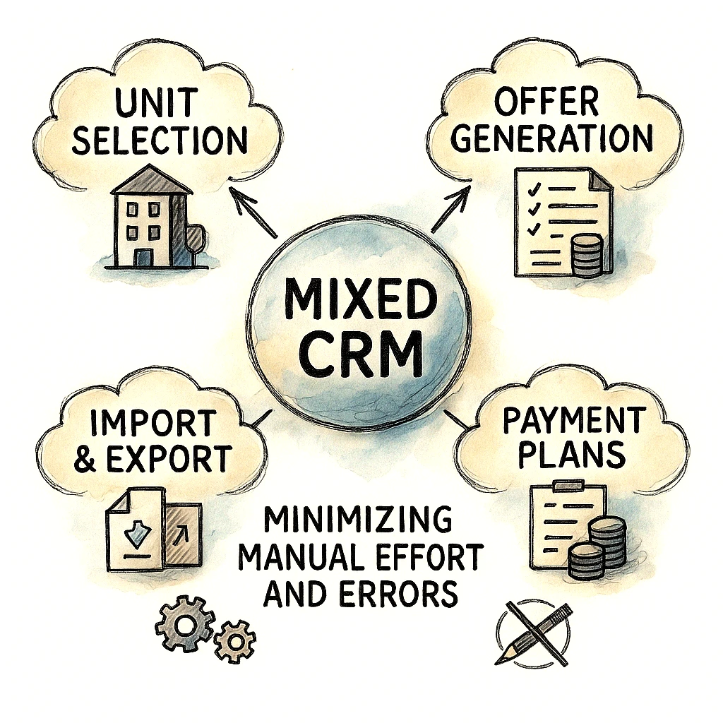 Illustration of streamlined workflow